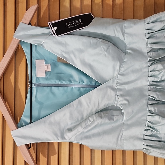 NWT Dupioni silk J Crew Weddings and Parties Dress - Picture 5 of 11